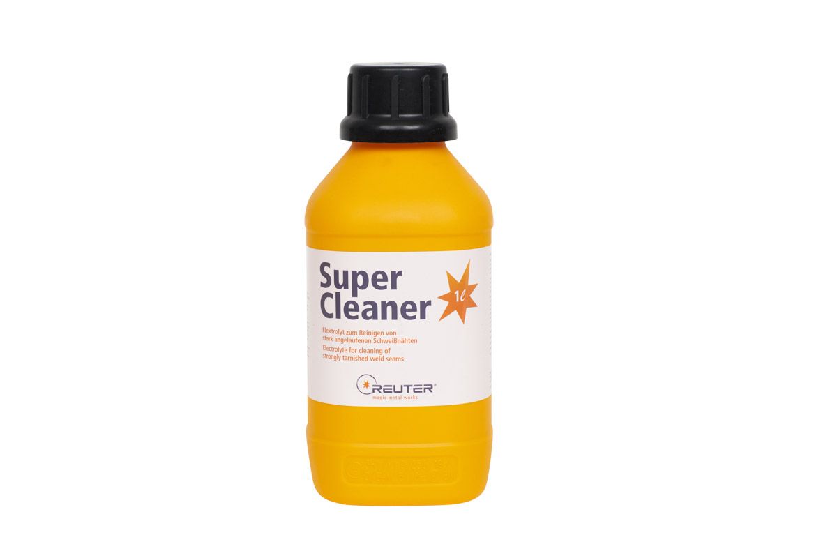Reuter SuperCleaner Elektrolyt, 1 Liter Flasche, orange