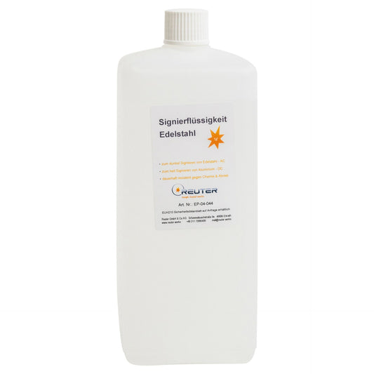 Reuter Elektrolyt zum Signieren rostfreier Stähle 1000ml