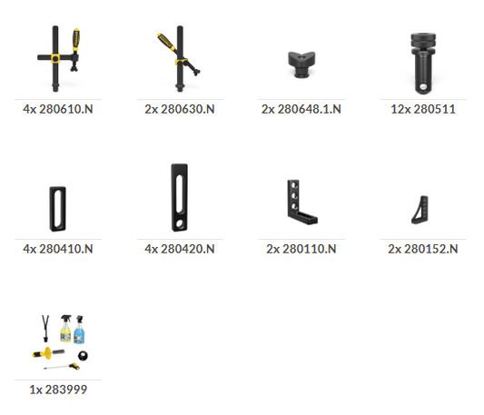 Set 1 für 28er Schweißtisch