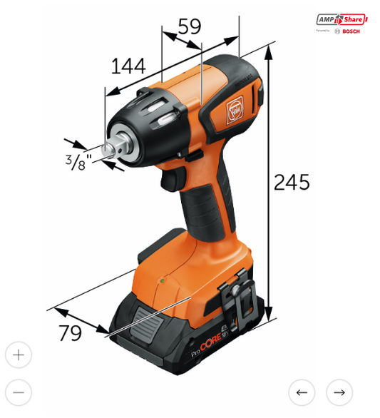 Akku-Schlagschrauber ASCD 18-300 W2 AS