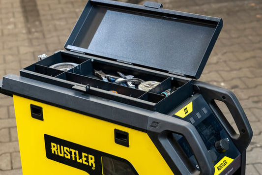 Schweißgerät ESAB Rustler MIG PRO Kompakt 350Cw Synergic/Pulse wassergekühlt