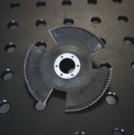 Lamellenscheiben LSZ F Vision 125x22,23 Korn 80 1 VE (10 Stück)