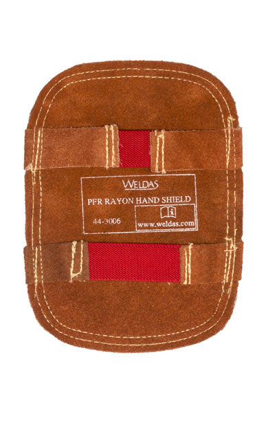 Hochhitzefester, aluminisierter Handschutz mit Leder rückseite, Paar
