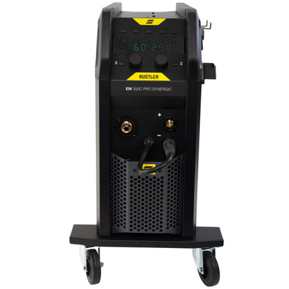 Schweißgerät ESAB Rustler EM 350C PRO SYN inkl. Schweißbrenner und Zubehör