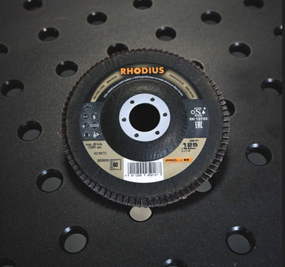 Fächerschleifscheiben LGZ F1 125x22,23  K80 1 VE (10 Stück)