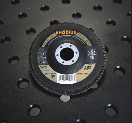 Fächerschleifscheiben LGZ F1 125x22,23  K80 1 VE (10 Stück)