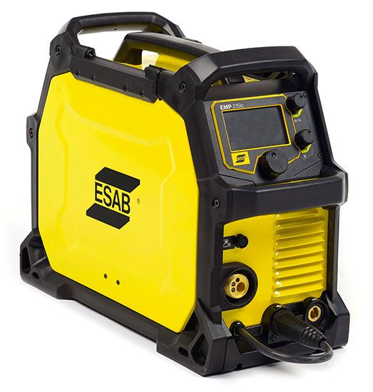 Schweißgerät ESAB Rebel EMP 215ic inkl. Schweißbrenner und Zubehör