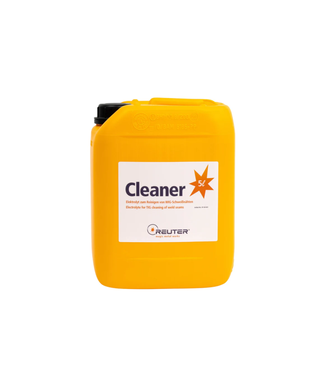 Reuter Cleaner Elektrolyt, 5 Liter Kanister, orange