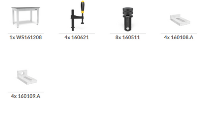 Siegmund Werkbank höhenverstellbar mit Stahlplatte 1200x800 inkl. Zubehör