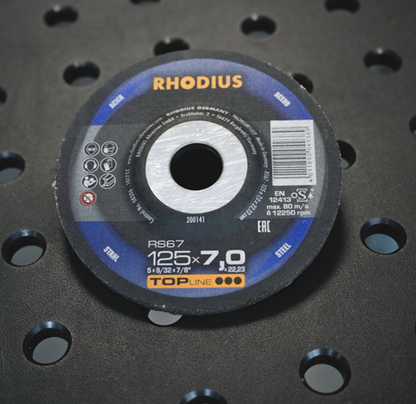 Schruppscheiben RS67 125x7,0x22,2 1 VE (25 Stück)