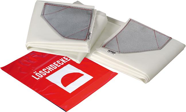 Löschdecke DIN 1869 1600 x 1800 mm JUTEC