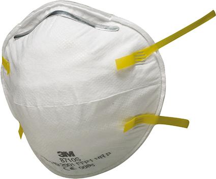 Feinstaubmaske 8710E, FFP1 NR D 3M 1 VE (20 Stück)
