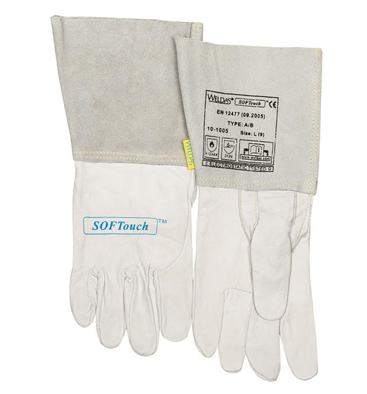 WIG-Schweißerhandschuh Nr. 10-1005, Gr. L, KL (1 Paar), WELDAS