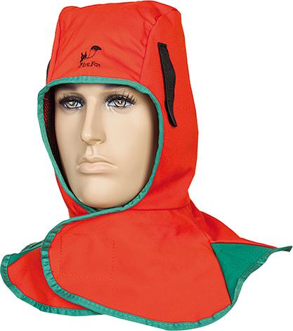 Kopf- und Nackenschutz orange, WELDAS