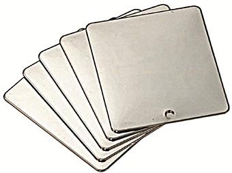 Stahlspiegelblatt 81 x 70 x 1 mm