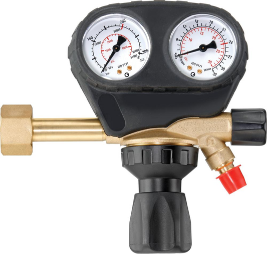 Flaschendruckminderer Ar/CO2 0-24 l/min.